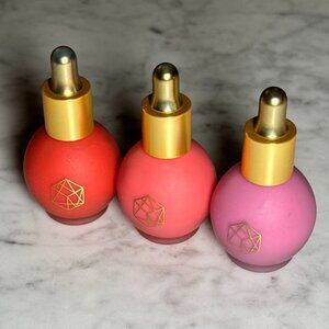 EM Cosmetics Color Drops Serum Blush Set | Little Lilac, Sunset Sky, Pink Nectar